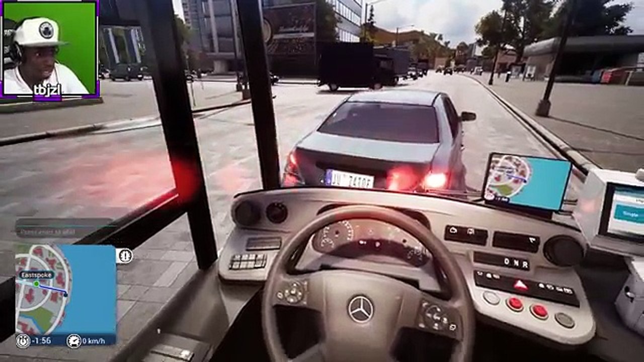 BUS SIMULATOR 18 WITH SIMON!!!