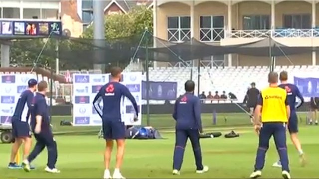 India vs England : England Team sweats it out, Practice Session ahead 1st ODI