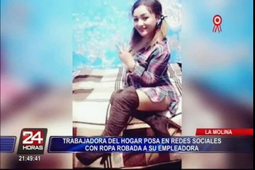 Buscan a empleada del hogar que robó vivienda en La Molina