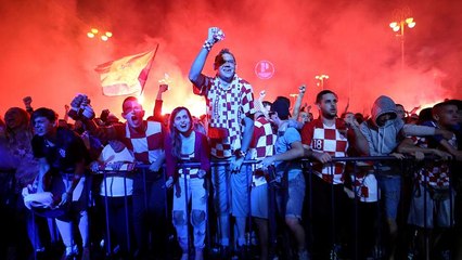 Mondial 2018 : les Croates exultent, les Anglais accusent le coup ! (euronews (en français))