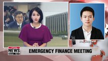 Finance Minister Kim Dong-yeon calls for emergency cabinet meeting