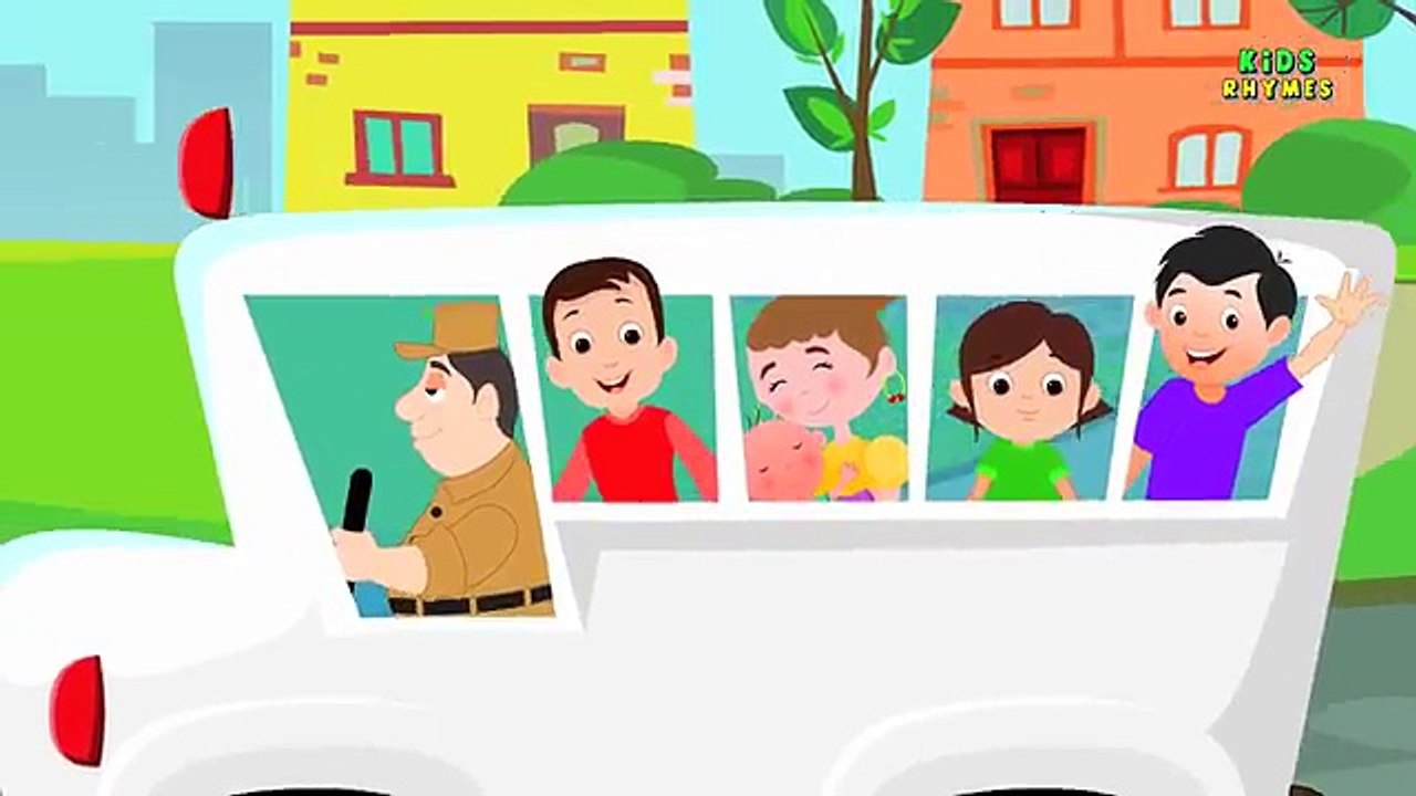 Wheels On The Bus | Nursery Rhymes