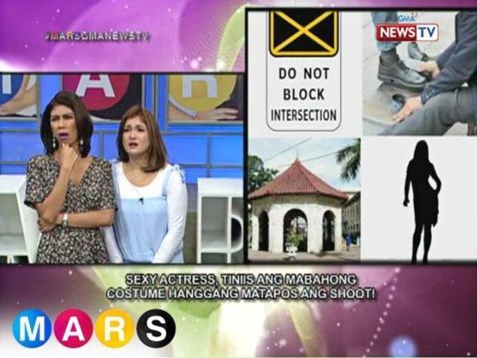 Mars: Sexy actress, tiniis ang amoy ng kanyang costume! | Mars Mashadow