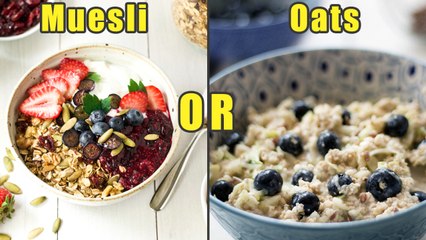 Muesli Or Oats: Which Is Better For Weight Loss? | Boldsky