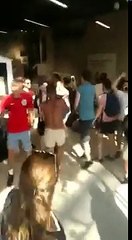 England fans went crazy in IKEA after England vs Sweden