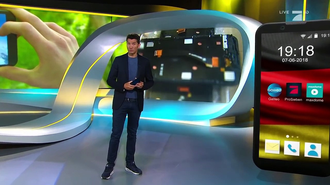 Das erste deutsche Smartphone | Galileo | ProSieben