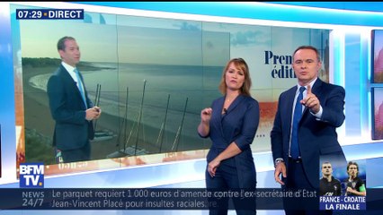La météo pour ce jeudi 12 juillet 2018