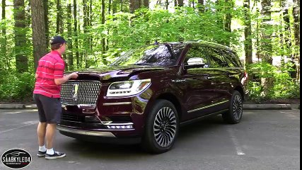 2018 Lincoln Navigator Black Label- Start Up, Test Drive & In Depth Review Saabkyle04