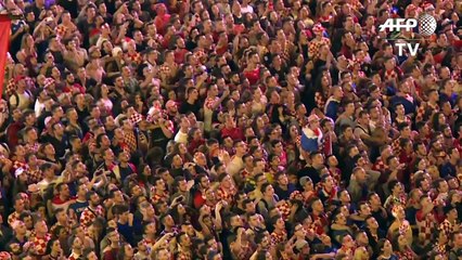 رد فعل جنوني بعد فوز كرواتيا على إنجلترا