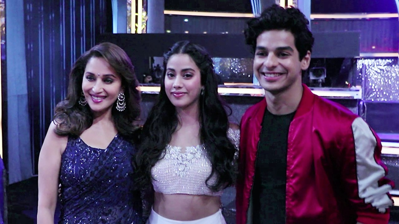Jhanvi Kapoor- Ishaan Khatter promote Dhadak on Madhuri Dixit’s Dance Deewane;UNCUT Video |FilmiBeat