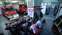 Pompiers croates vs Séance de tirs au but Croatie Russie #cm2018
