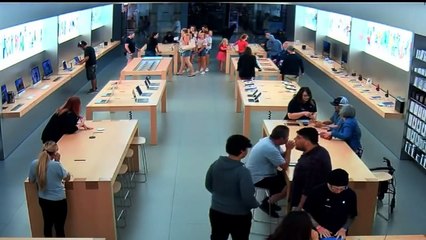 Des voleurs subtilisés 27.000 dollars d'iPhone en 30 secondes dans un Apple Store californien !