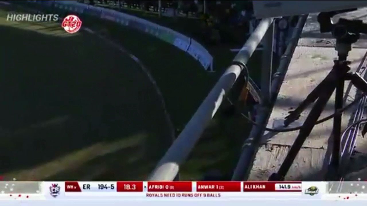 Afridi Match Winning Sixes