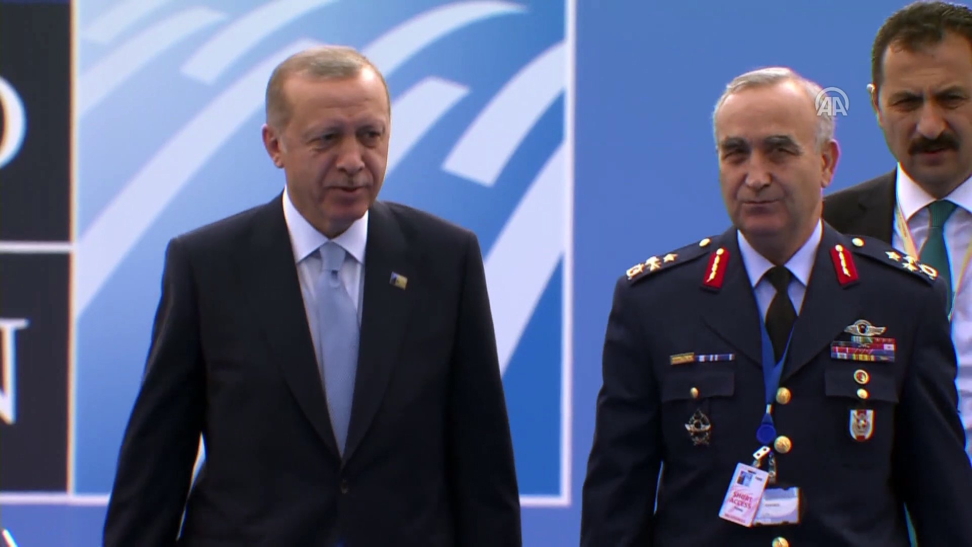 ⁣NATO Zirvesi’nde 2. gün - Türkiye Cumhurbaşkanı Erdoğan NATO Karargahı’nda - BRÜKSEL