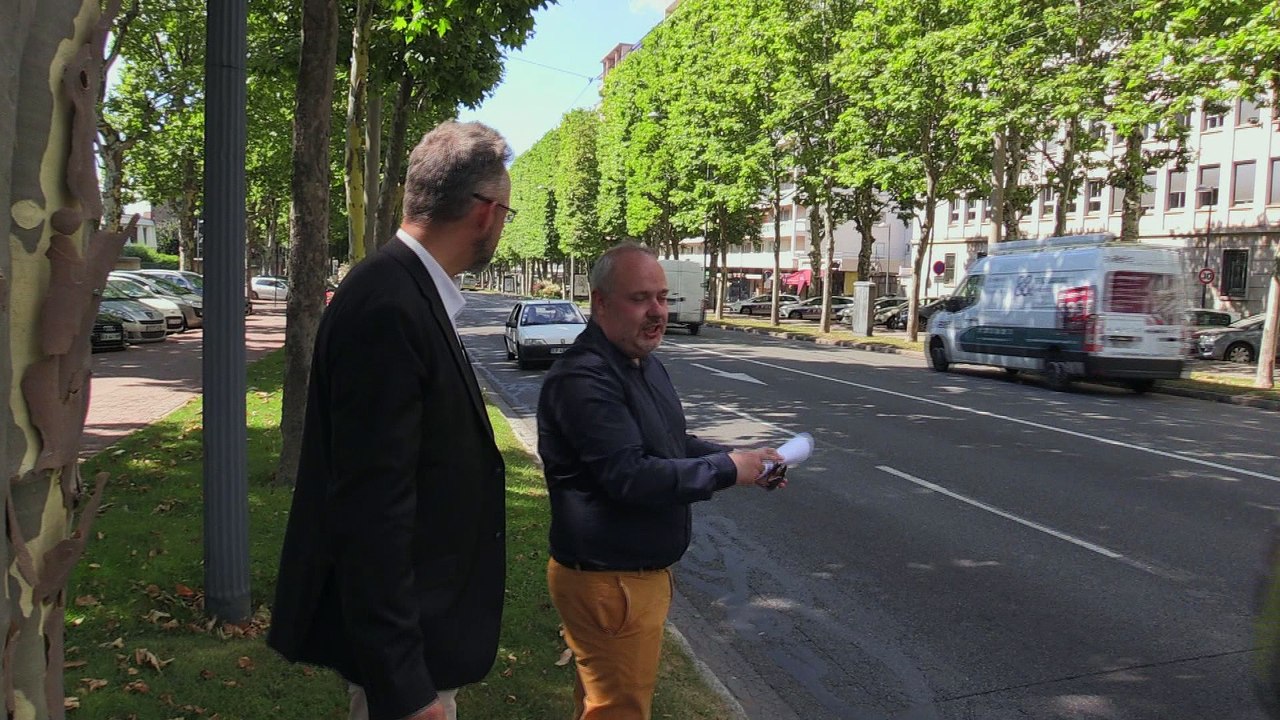 Travaux sur le cours Fauriel du 16 au 20 juillet