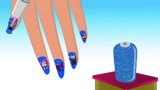Super Wings Nail Coloring Pages For Kids Learn Colors
