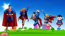 SUPERMAN Finger Family | Superman Finger Family Songs Nursery Rhymes Lyrics for Childrens