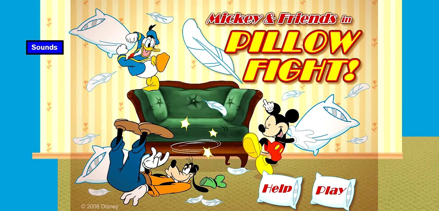 Mickey and Friends Pillow Fight | Mickey Mouse Clubhouse game