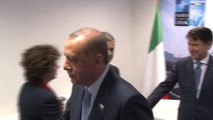 Cumhurbaşkanı Erdoğan, İtalya Başbakanı Conte ile Görüştü