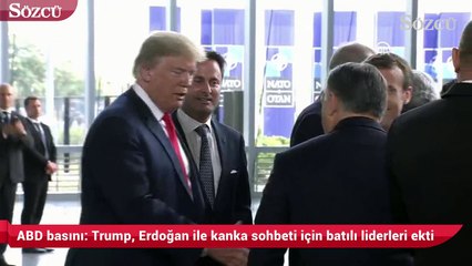 Download Video: ABD basını Trump, Erdoğan ile kanka sohbeti için Batılı liderleri ekti