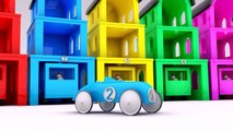 Colors for Children to Learn with Street Vehicles Fire Trucks Cars | Learning Colours and Numbers