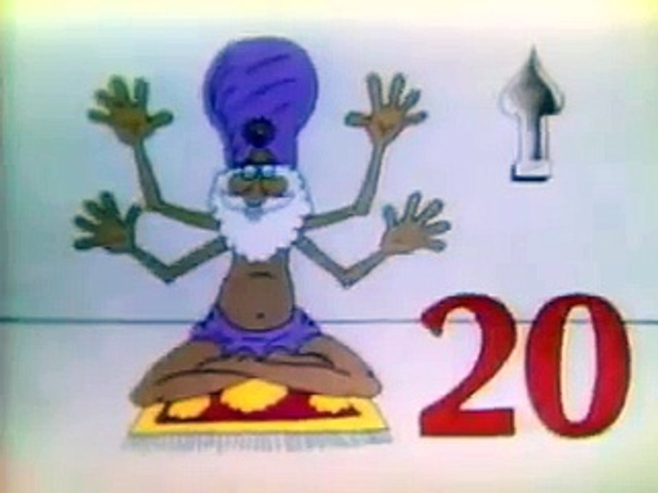Sesame Street 1-20 raga