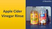 how to get rid of orange hair - Apple Cider Vinega & lemon water