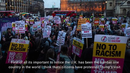 Descargar video: U.K. Trump Protests Are Hypocritical And Embarrassing - Republicans Overseas