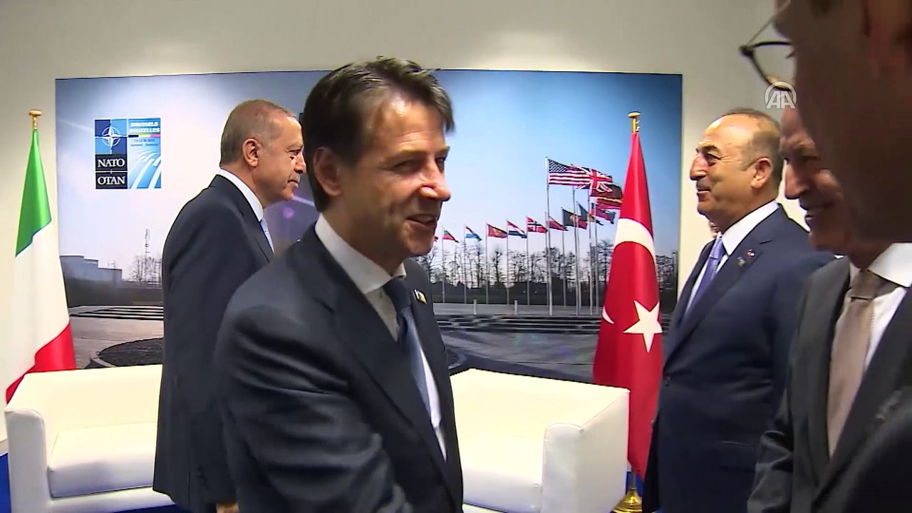 Türkiye Cumhurbaşkanı Erdoğan, İtalya Başbakanı Conte ile görüştü - BRÜKSEL