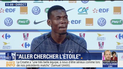 Coupe du monde: "La France d'aujourd'hui est avec pleines couleurs, elle est belle comme ça", estime Paul Pogba