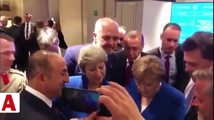 NATO zirvesinde liderler İngiltere-Hırvatistan maçını takip etti
