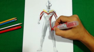 ULTRAMAN DYNA SAY NOTHING WITH RED COLOR Coloring Pages SAILANY Coloring Kids