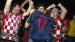 Le coin des supporters - Les réactions contrastées des fans croates et anglais autour du stade