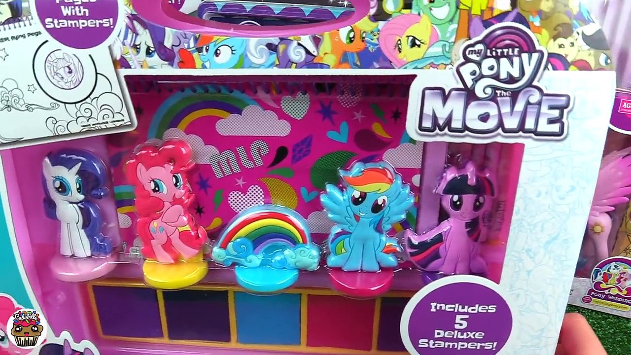 My Little Pony The Movie new Ultimate Stamper Activity Coloring Book Pad Set MLP Toys