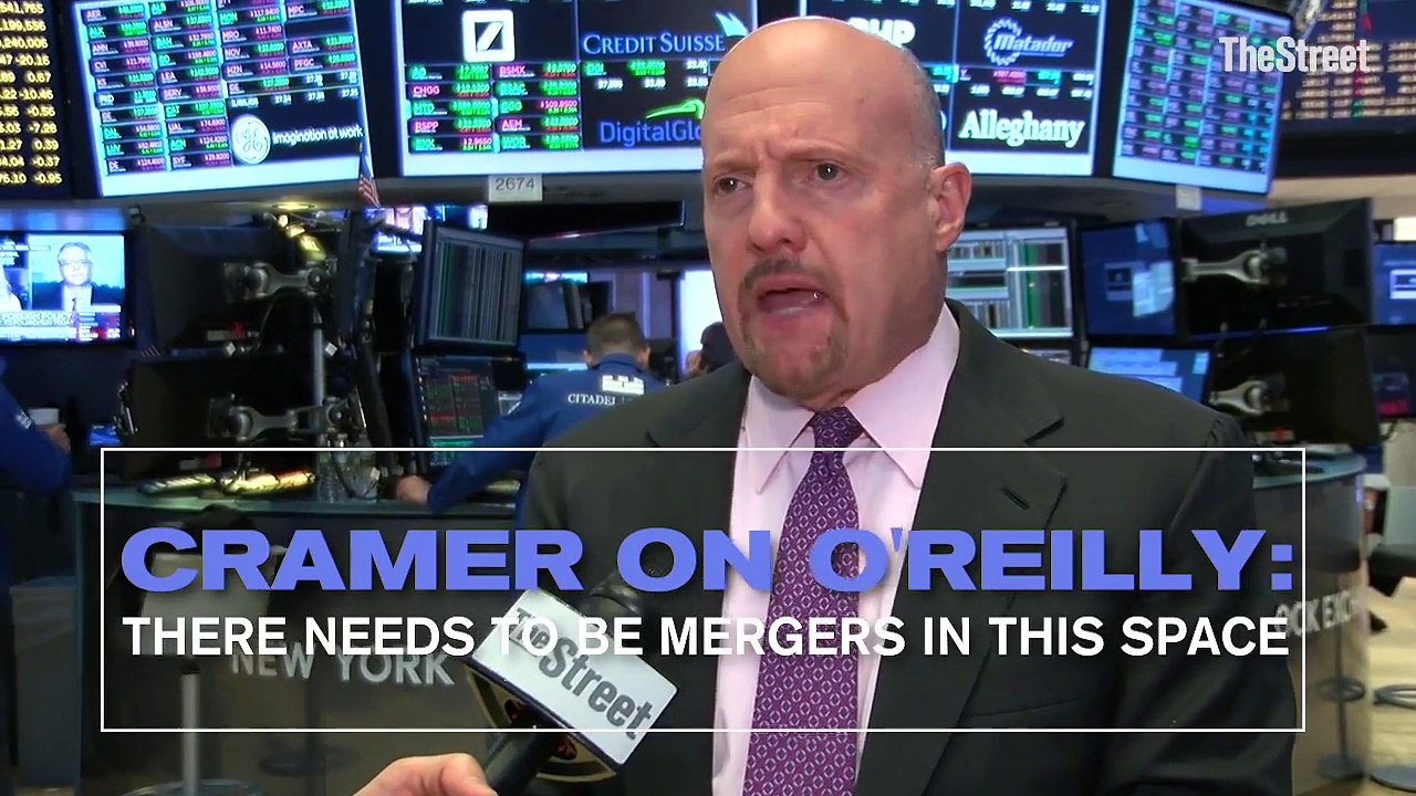 Jim Cramer on AutoZone, O'Reilly and Advanced Auto Parts: There Needs to Be Mergers