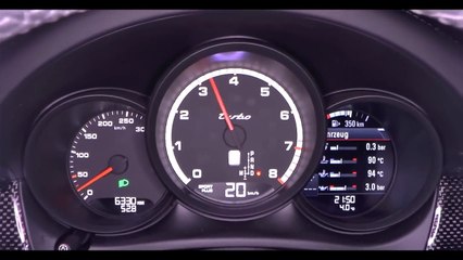 2017 Porsche Macan Turbo acceleration 0-200 km/h