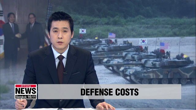 S. Korea, U.S. to hold talks on sharing defense costs