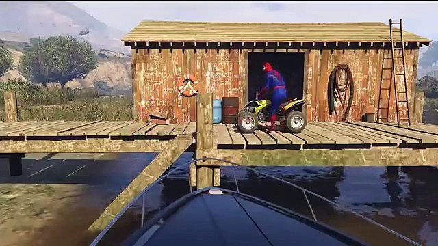 Monster-LKW-und Traktor für Kinder mit Spiderman-Kinderzimmer-Reim für Kinder