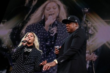 Le concert 2 en 1 de Beyonce et Jay Z à Paris.
