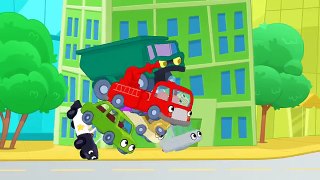 Superhero Morphle meets superhero Mr. Action! (Funny animation cartoon for kids)