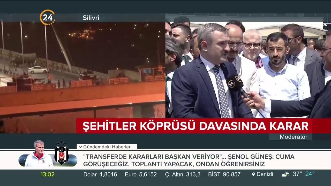 15 Temmuz Şehitler Köprüsü davasında karar