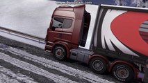 Euro Truck Simulator 2 Scania R480 Stuck in the snow