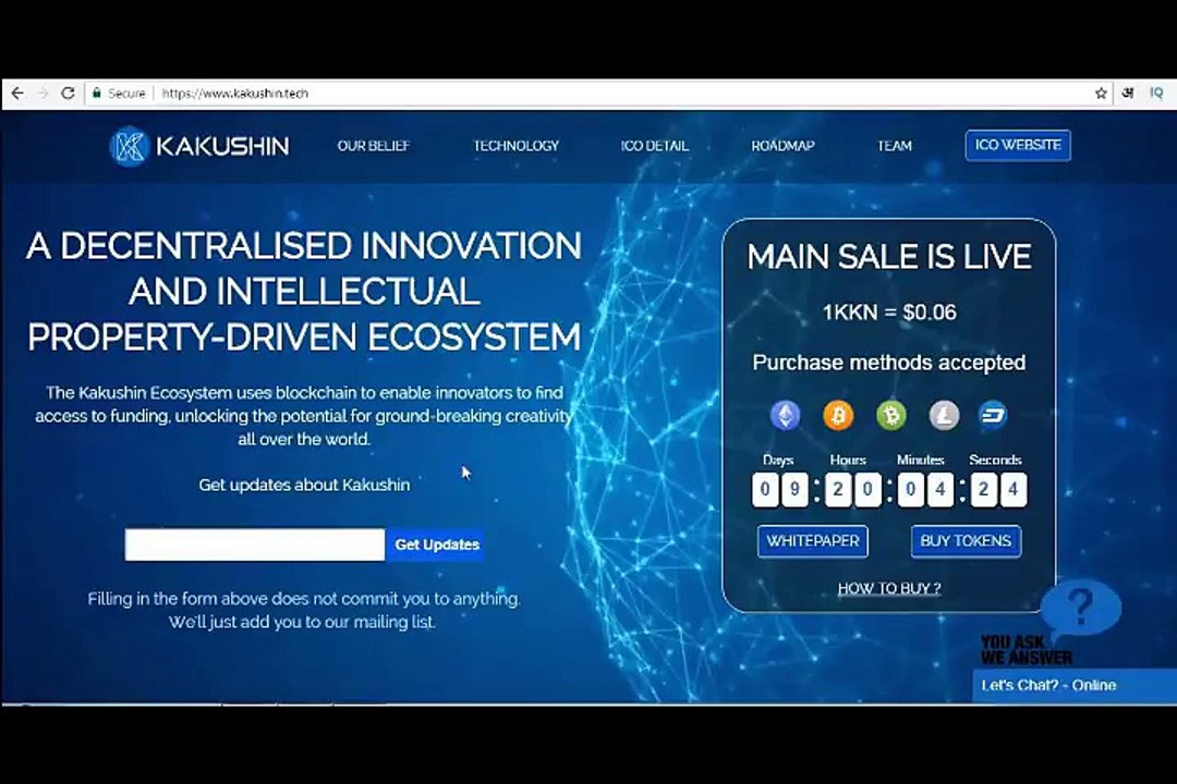 Kakushin ICO Review, is it Really Gives You 100x Profit