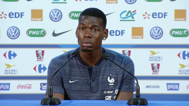Pogba «On n'est pas favoris» - Foot - CM 2018 - Bleus