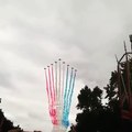 Royal Air Force Flies Over Buckingham