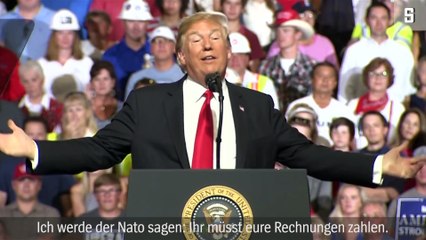 Trumps Gipfelwoche Europa ist nach hinten gerutscht in der Prioritätenliste