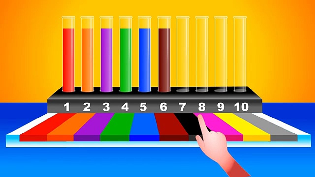 Learn Colors for Children with Fun Easter Eggs...