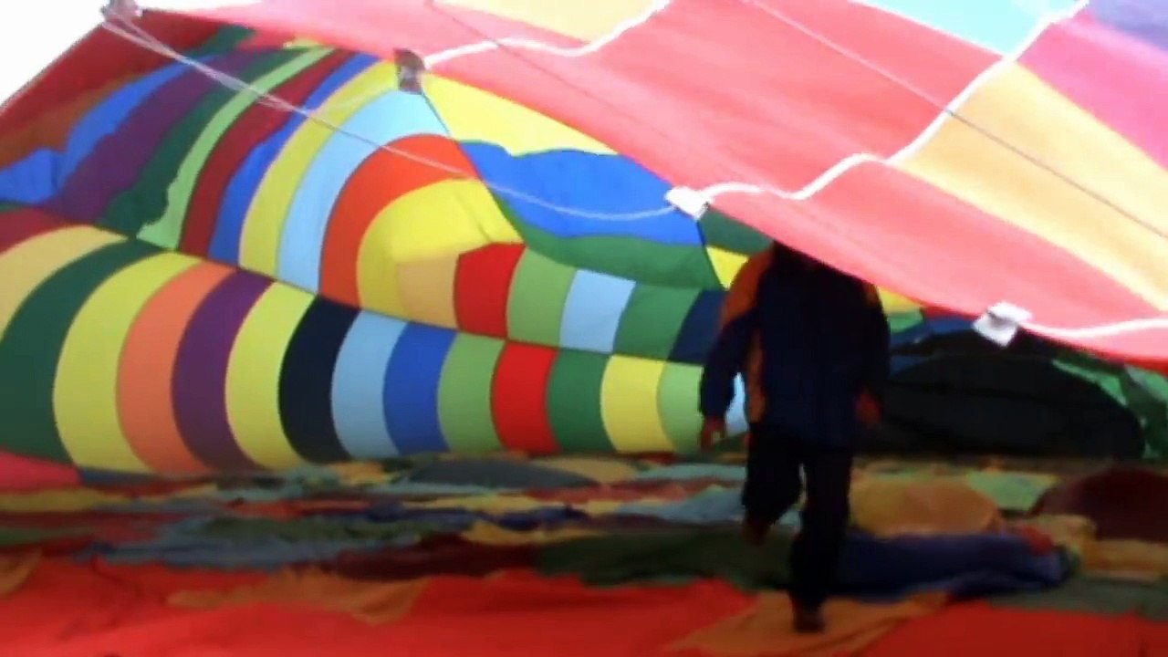 Tucson Hot Air Balloon - Preparation, Take Off and Flight
