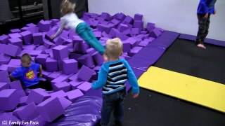 Family Fun at the Trampoline Park