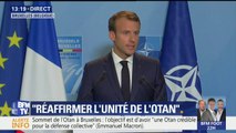 Otan: “Il n’y aura pas de renonciation aux accords de Minsk”, affirme Emmanuel Macron